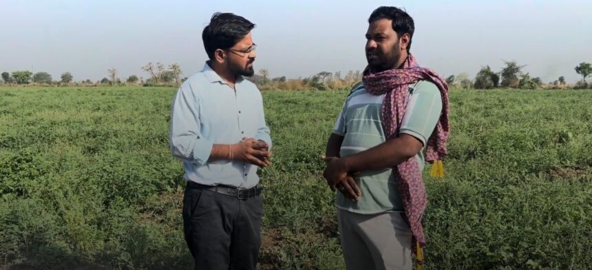 sumit munglke salam kisan chandrapur